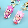 Sonic The Hedgehog Key Chain New Cartoon High value Fashion Game Peripheral Children s Cute Personality - Sonic Merch Store