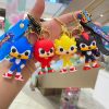 Super Hedgehog Sonic Buckle Cartoon Tails Silver Anime Kawaii Doll High value Creative Car School Bag - Sonic Merch Store