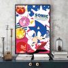 Supersonic S Sonic Game Classic Movie Posters Vintage Room Bar Cafe Decor Vintage Decorative Painting - Sonic Merch Store