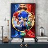 Supersonic S Sonic Game Classic Movie Posters Vintage Room Bar Cafe Decor Vintage Decorative Painting 6 - Sonic Merch Store