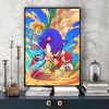 Supersonic S Sonic Game Classic Movie Posters Vintage Room Bar Cafe Decor Vintage Decorative Painting 8 - Sonic Merch Store