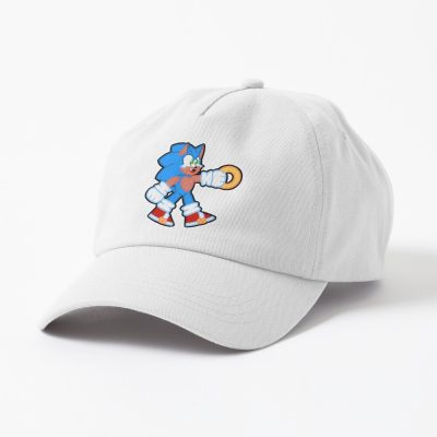 Chibi Sonic The Hedgehog Holding A Ring Cap Official Sonic Merch