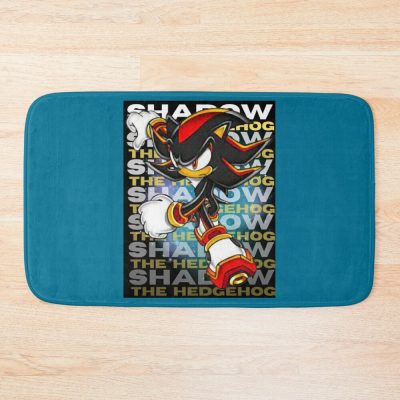 Shadow The Hedgehog Sonic Poster Bath Mat Official Sonic Merch