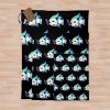 Sonic The Hedgehog Swimming Hero Chao Throw Blanket Official Sonic Merch