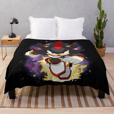 Shadow The Hedgehog Sonic Throw Blanket Official Sonic Merch