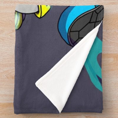 Silver The Hedgehog (Full Color) Throw Blanket Official Sonic Merch