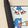 Chibi Sonic The Hedgehog Holding A Ring Mouse Pad Official Sonic Merch