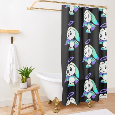 Sonic The Hedgehog Swimming Hero Chao Shower Curtain Official Sonic Merch