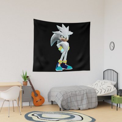 Silver The Hedgehog Tapestry Official Sonic Merch