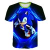 2023 New Green Sonic Tshirt Kids Clothes Boys Cartoon Game Super Sonic Boys Clothes Men Women 15 - Sonic Merch Store