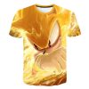 2023 New Green Sonic Tshirt Kids Clothes Boys Cartoon Game Super Sonic Boys Clothes Men Women 16 - Sonic Merch Store