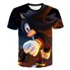 2023 New Green Sonic Tshirt Kids Clothes Boys Cartoon Game Super Sonic Boys Clothes Men Women 19 - Sonic Merch Store