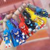 Anime Cartoon Sonic The Hedgehog Keychain Cute Doll Keyring Bag Pendant Couple Car Keyholder Creative Bag 1 - Sonic Merch Store