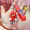 Anime Cartoon Sonic The Hedgehog Keychain Cute Doll Keyring Bag Pendant Couple Car Keyholder Creative Bag 4 - Sonic Merch Store