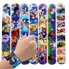 Anime Sonic The Hedgehog Children Clap Ring Slap Bracelets Kids Party Snapping Rings Toy Children s - Sonic Merch Store