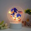 Cartoon Night Light SonicTheHedgehog Game Surrounding High value Fashion Creative Hand made Decoration Birthday Gift for 3 - Sonic Merch Store