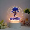 Cartoon Night Light SonicTheHedgehog Game Surrounding High value Fashion Creative Hand made Decoration Birthday Gift for 4 - Sonic Merch Store
