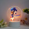 Cartoon Night Light SonicTheHedgehog Game Surrounding High value Fashion Creative Hand made Decoration Birthday Gift for 5 - Sonic Merch Store
