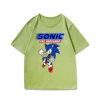 Cartoon Short sleeved Sonic The Hedgehog Summer Children s Cotton Printed T shirt Fashion High value 7.jpg 640x640 7 - Sonic Merch Store