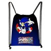 Kawaii Sonic Hedgehog Drawstring Bag Cartoon Kids Portable Backpacks Students Backpack Schoolbag Foldable Travel Shopping Bags 5 - Sonic Merch Store