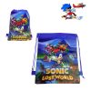 Kawaii Sonic The Hedgehog Drawstring Bag Cartoon Kids Portable Non Woven Gift Storage Drawstring Pouches Travel 2 - Sonic Merch Store