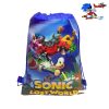 Kawaii Sonic The Hedgehog Drawstring Bag Cartoon Kids Portable Non Woven Gift Storage Drawstring Pouches Travel 5 - Sonic Merch Store