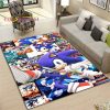 S Sonic Mat Decoration Room Carpet Living Room Anime Carpet Home Cute Carpet Decoration Customized Carpet - Sonic Merch Store