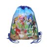 Sega Sonic The Hedgehog Non Woven Bag Cute Cartoon Outdoor Sport Portable Travel Backpack Anime Promotional 1 - Sonic Merch Store