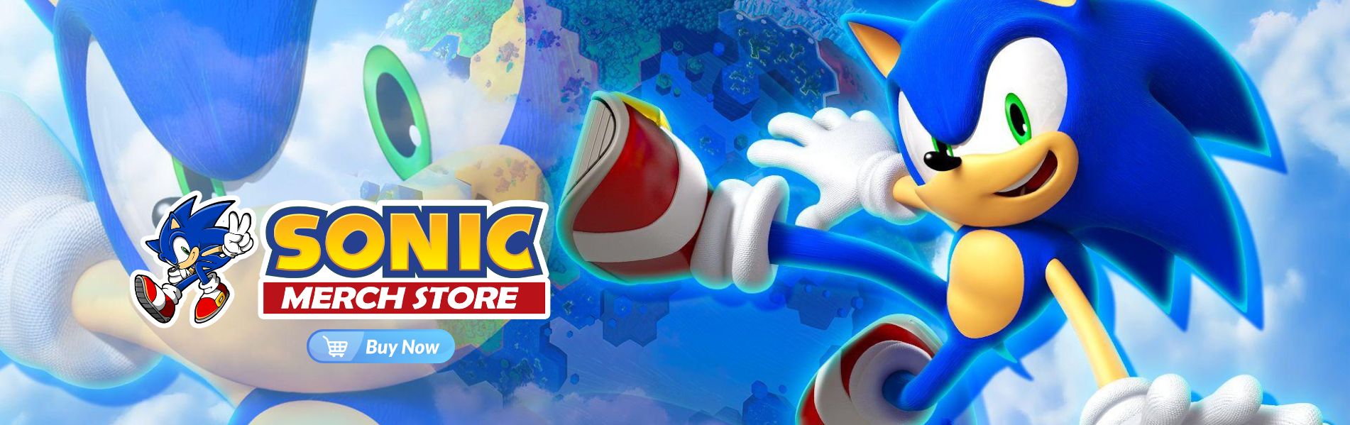 Sonic Merch Store Banner
