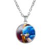 Sonic Necklace Women Men Anime Animal Necklaces Fashion Blue Funny Pendant Trendy High Quality Silver Color 4 - Sonic Merch Store