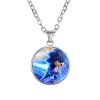 Sonic Necklace Women Men Anime Animal Necklaces Fashion Blue Funny Pendant Trendy High Quality Silver Color 5 - Sonic Merch Store