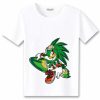Sonic The Hedgehog Cartoon Short sleeved New High value Creative Peripheral Couple Outfit Summer Cotton Short 1.jpg 640x640 1 - Sonic Merch Store