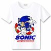 Sonic The Hedgehog Cartoon Short sleeved New High value Creative Peripheral Couple Outfit Summer Cotton Short.jpg 640x640 - Sonic Merch Store