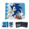 Sonic The Hedgehog Pu Coin Purse Cartoon Anime Lovely Children Card Cover Package Foldable Boy Girl 1 - Sonic Merch Store