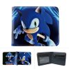 Sonic The Hedgehog Pu Coin Purse Cartoon Anime Lovely Children Card Cover Package Foldable Boy Girl 4 - Sonic Merch Store