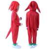 Sonic the Hedgehog Cartoon Child Knuckles Costumes Halloween Cosplay Jumpsuit Onesie Outfit Pretend Play Dress Up 5 - Sonic Merch Store